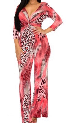 Coral reef jumpsuit - Jean Rabel