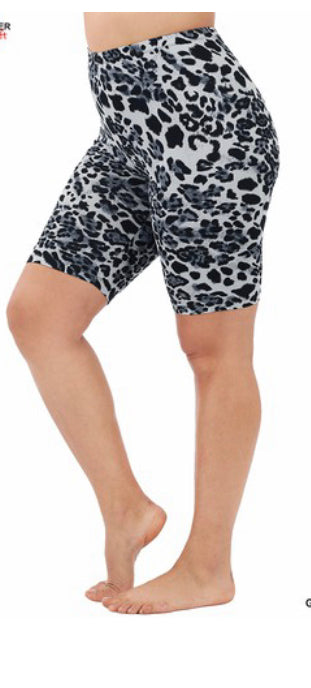 Lioness animalistic biker shorts - Jean Rabel